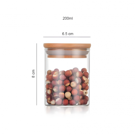 Glass jar 200 ml